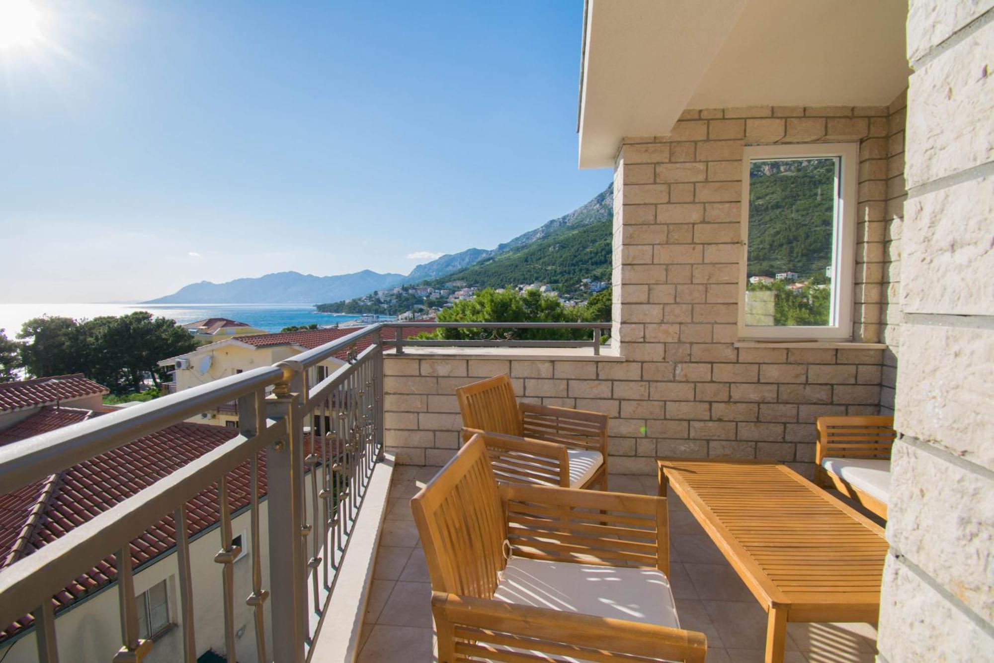 Villa Kameni Dvori Baška Voda الغرفة الصورة
